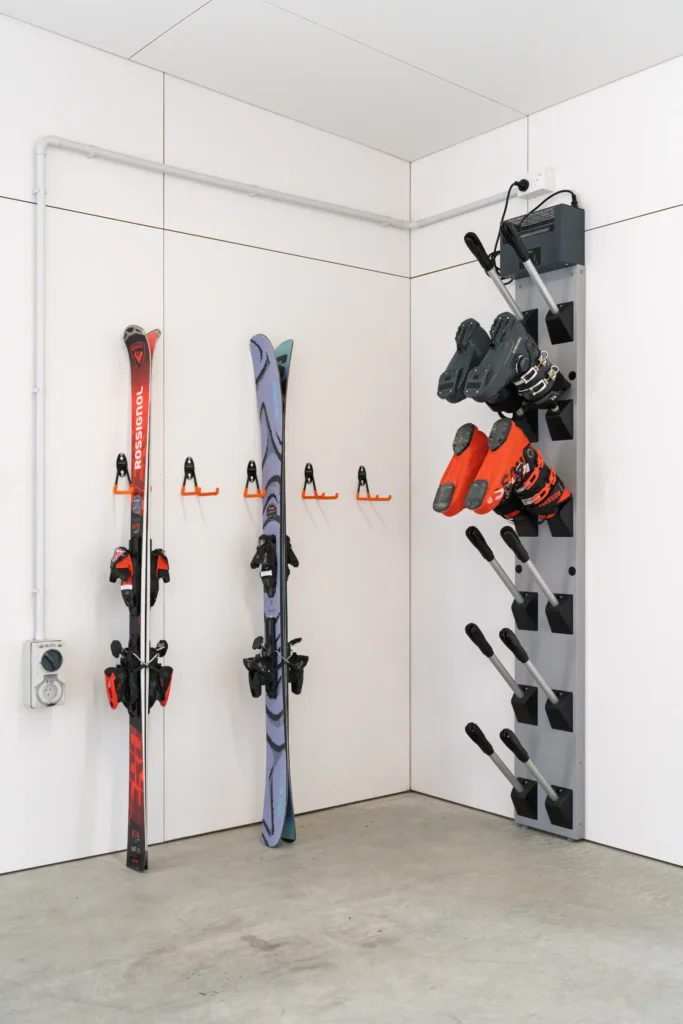 Ski boot heaters